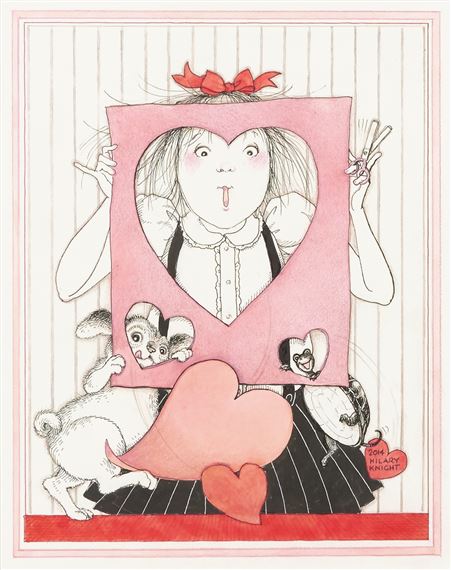 Eloise with Valentine. by Hilary Knight, 2014