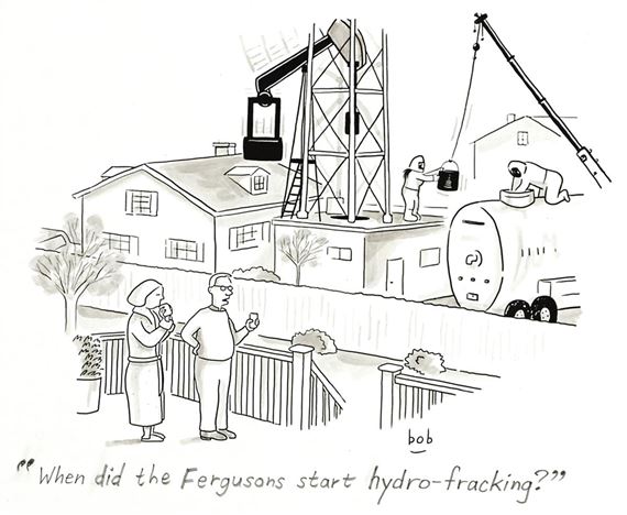 Bob Eckstein | When did the Fergusons start hydro-fracking? | MutualArt