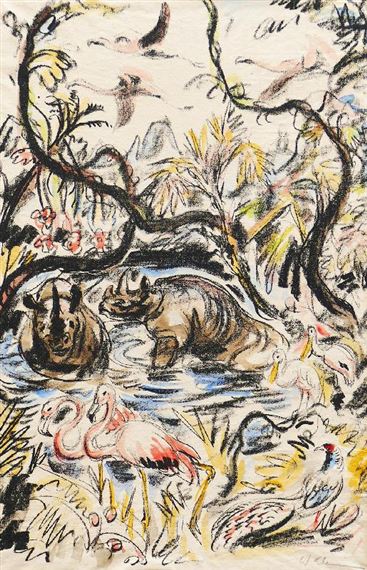 Das Paradies by Walther‏ Klemm