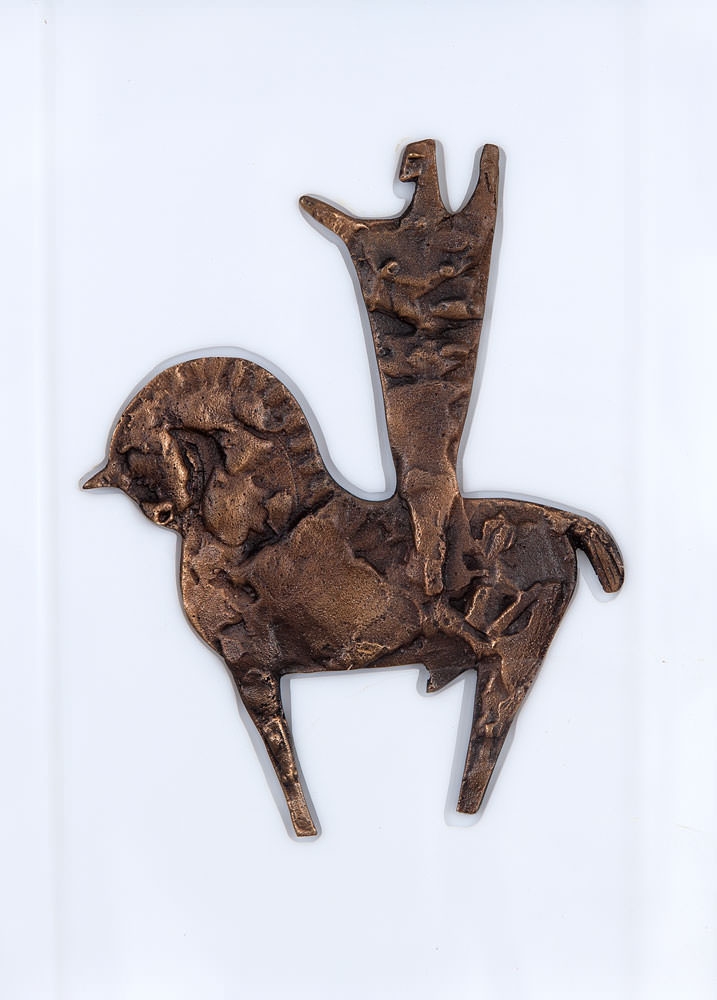 Artwork by Francisco Stockinger, Sem Título, Made of metal sculpture