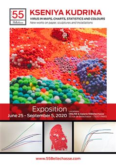 Kseniya Kudrina: Virus in Maps, Charts, Statistics and Colors - Gallery 55Bellechasse