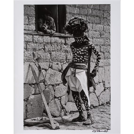 Tarahumara by Alicia Ahumada Salaíz, dated  1985