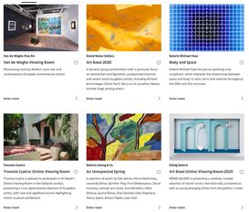 Highlights from Virtual Art Basel 2020
