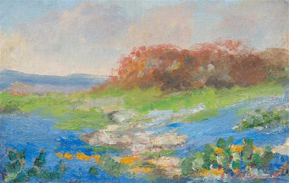 Spring Bluebonnets by Clara Pancoast, circa 1920