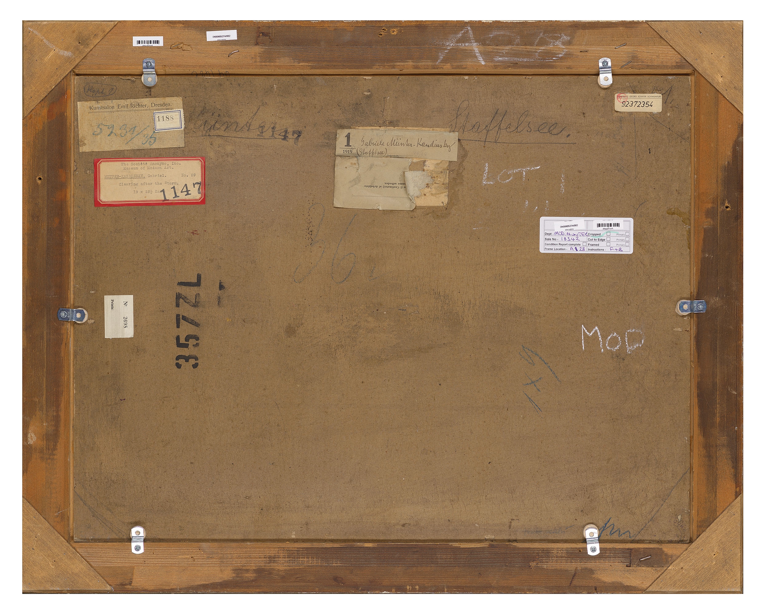 Artwork by Gabriele Münter, Staffelsee, Made of oil on board