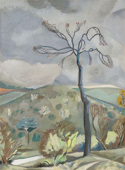 Autumn Landscape by Paul Nash, 1923