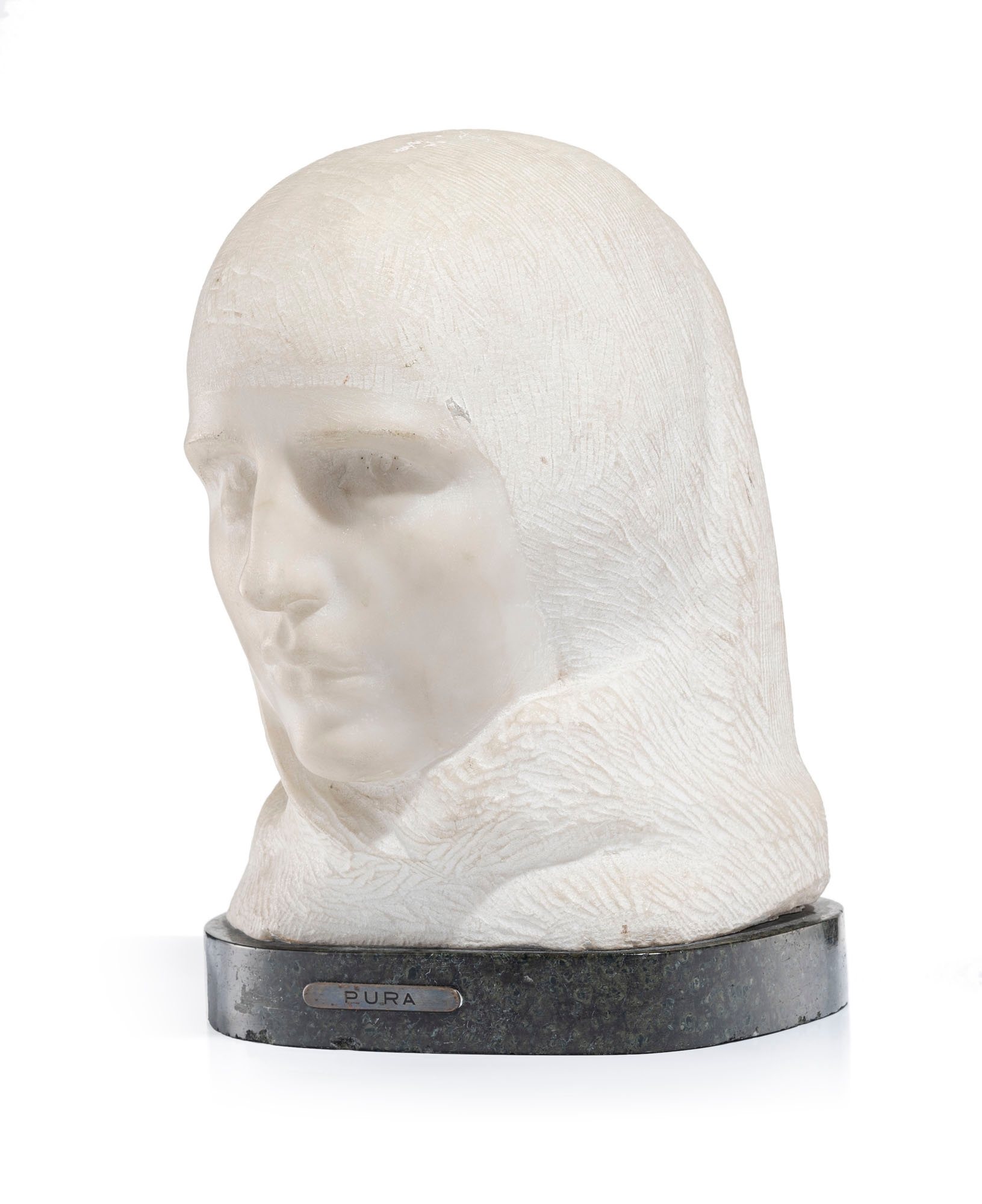 Artwork by Ezio Ceccarelli, Pura, Made of White marble