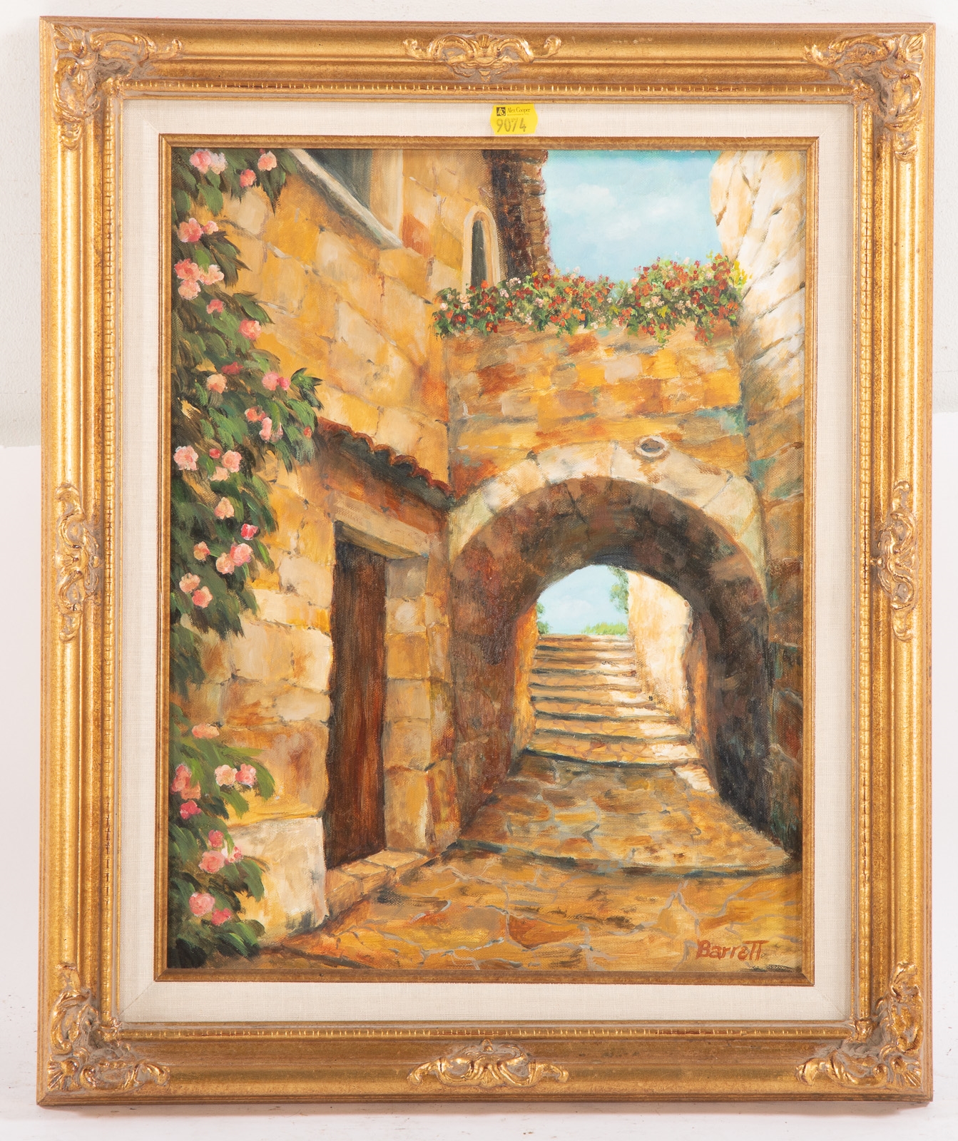 Artwork by Barrett Edwards, Provincial Landscape, Made of Oil on canvas