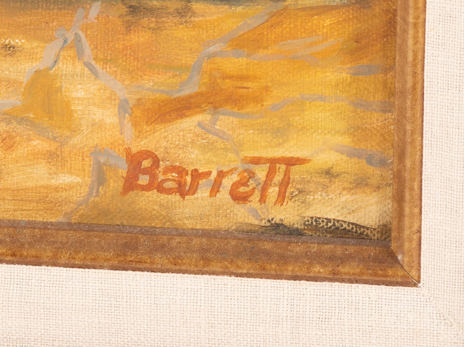 Artwork by Barrett Edwards, Provincial Landscape, Made of Oil on canvas