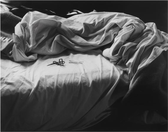 THE UNMADE BED by Imogen Cunningham, 1957
