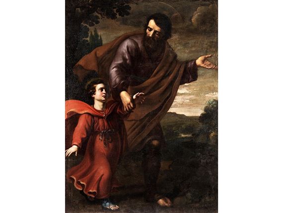 DER HEILIGE JOSEF MIT DEM KNABEN by Antiveduto Grammatica