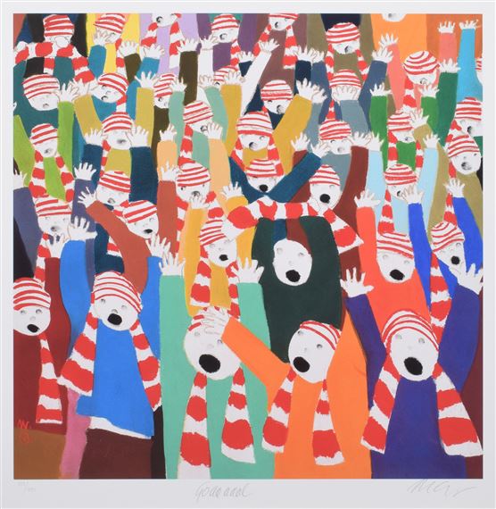 Mackenzie Thorpe | Bonnie and Clyde | MutualArt