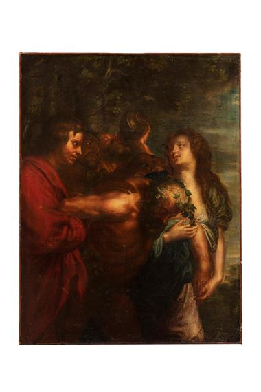 L’ivresse de Silène by Anthony van Dyck, Flemish School, 18th Century