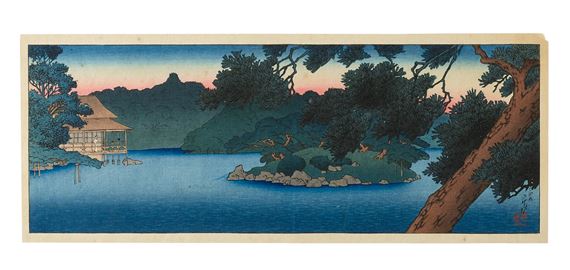 Matsu no chihan no ryotei (Restaurant at the edge of Matsu Pond)