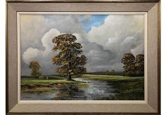 The meare river - Stanley Dollimore