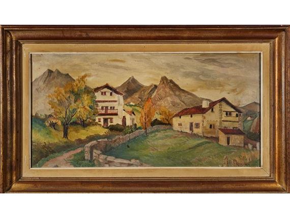 Maisons à Sare by Philippe Veyrin