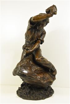 Homme au travail - Jules Aimé Grosjean