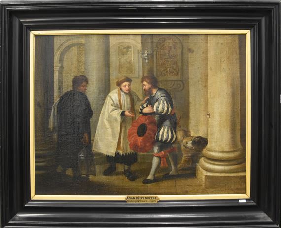 Charles Quint égaré à la chasse by Abraham van Diepenbeeck