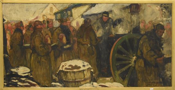 La soupe by Fernand Allard L'Olivier, 1917