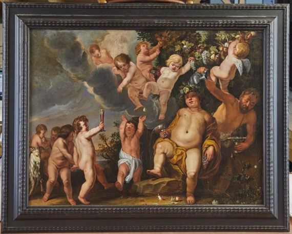 L'ivresse de Bacchus by Abraham Willaerts, 1643