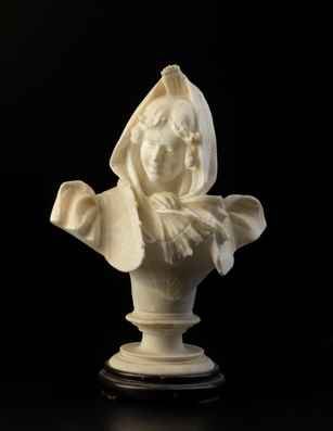 Portrait of maiden by Ezio Ceccarelli