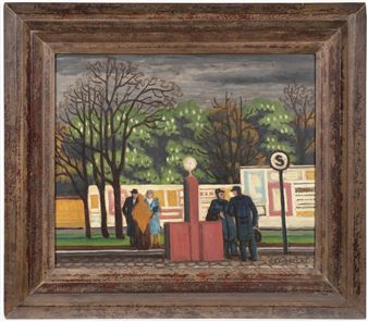 AT THE STATION - Oldrich Kerhart