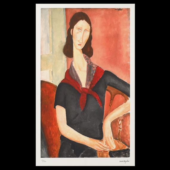 Portretul lui Jeanne Hébuterne by Amedeo Modigliani