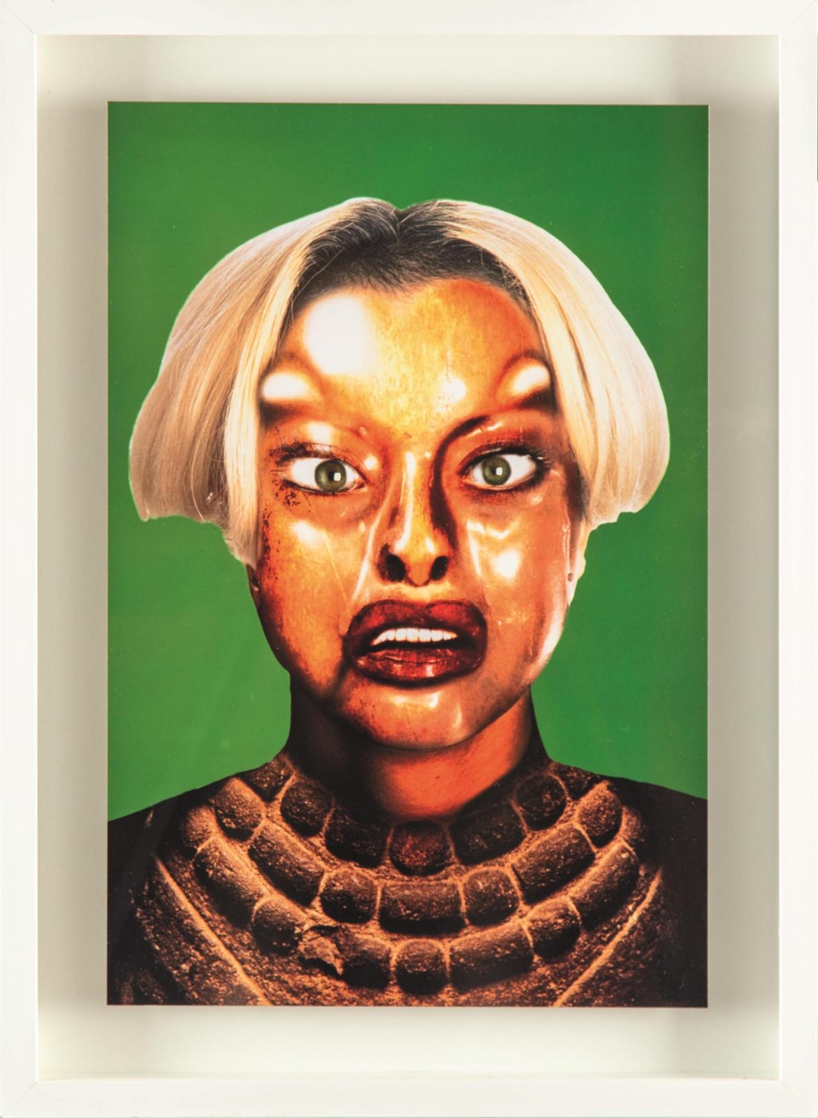 Défiguration-Refiguration - Sel-hybridation Précolombienne n°15 by Orlan, 1998