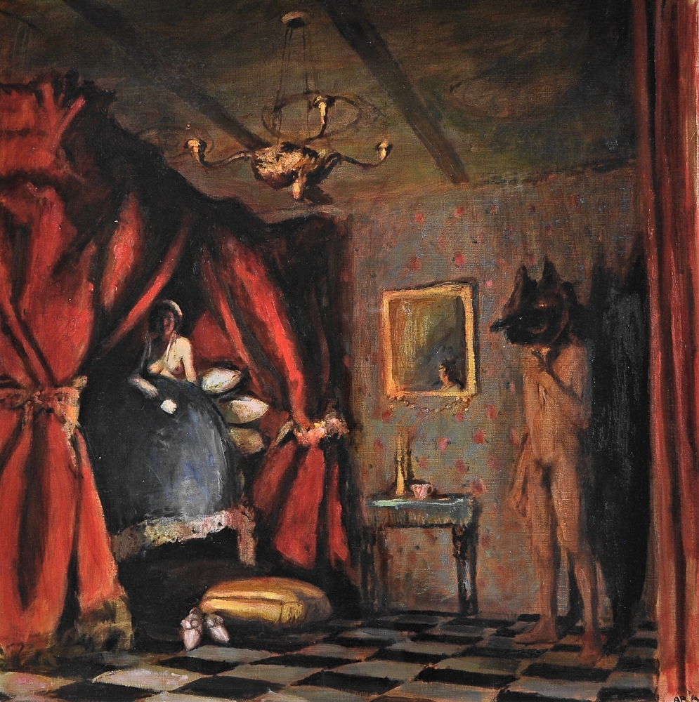 Artwork by Anna Platten, Oneself, Made of Oil on Canvas