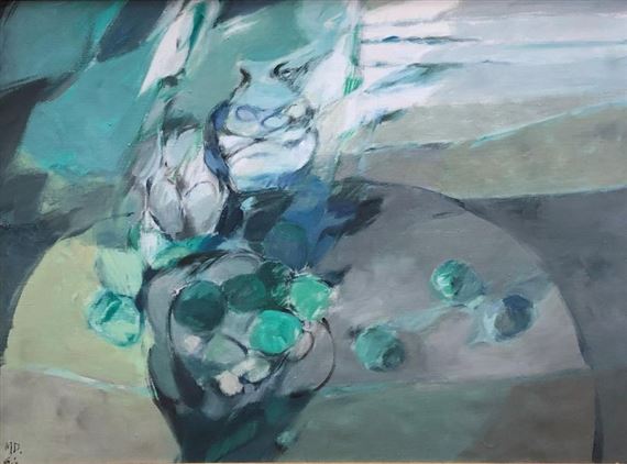 Nature morte aux fruits by Maxime Darnaud, 1966