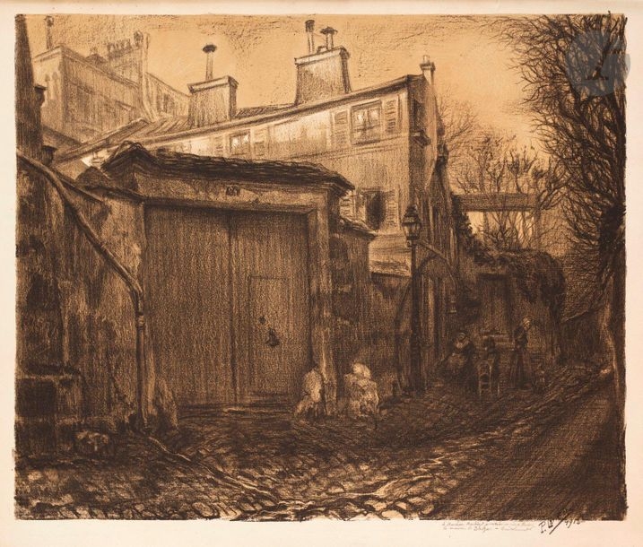 Artwork by Pierre Larivière, La Maison de Balzac, Passy, Made of Autography