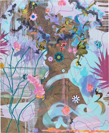 We go in search of our Dream by Fiona Rae, Painted in 2007