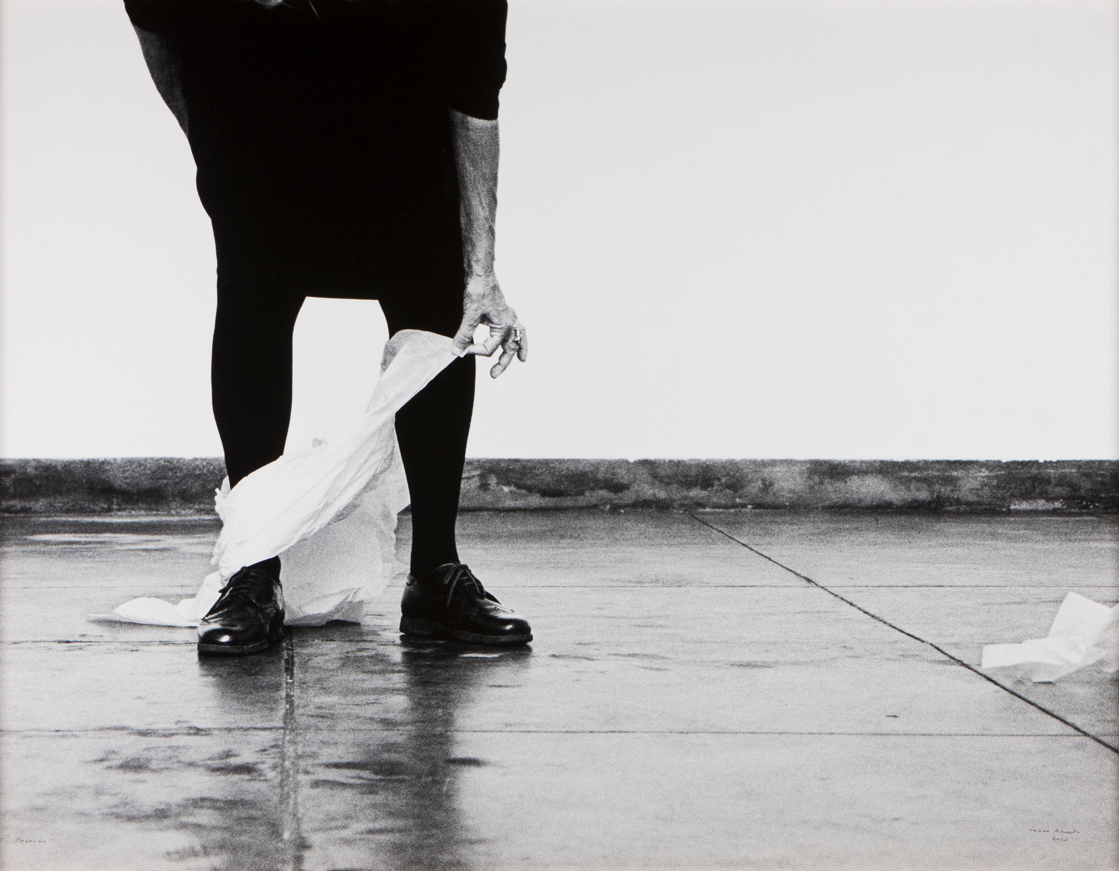 Artwork by Helena Almeida, "Desenho", Made of Photography