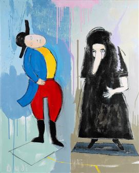 Oblubieńcy wg Goyi - Andrzej Dudziński