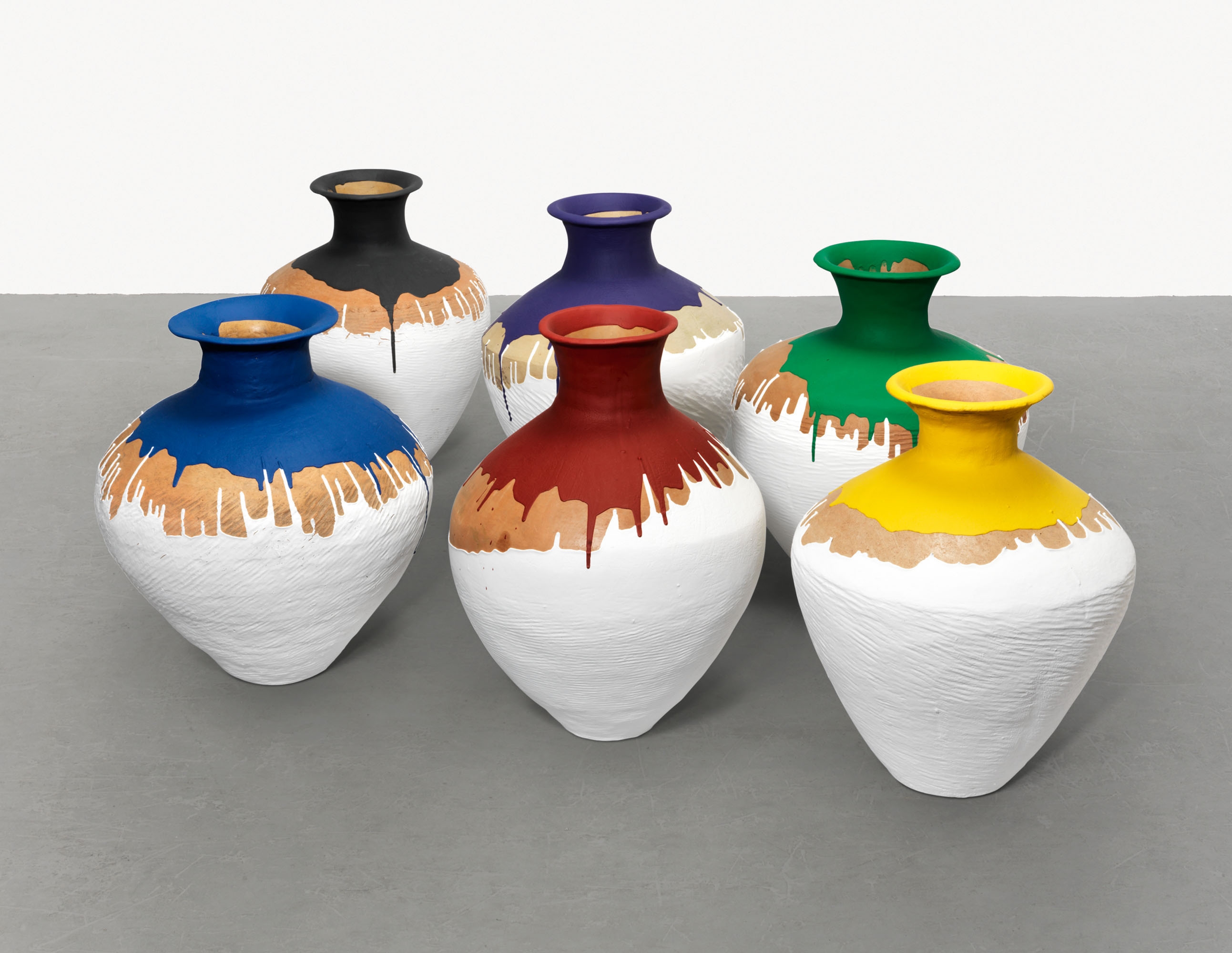 Ai Weiwei Coloured Vases (2013) MutualArt
