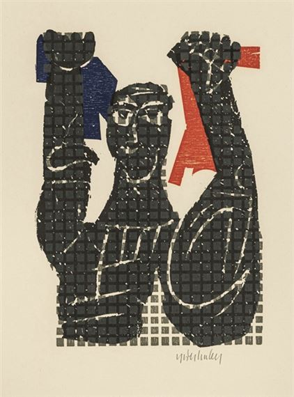 "Vive la Liberté" by HAP  Grieshaber, 1975