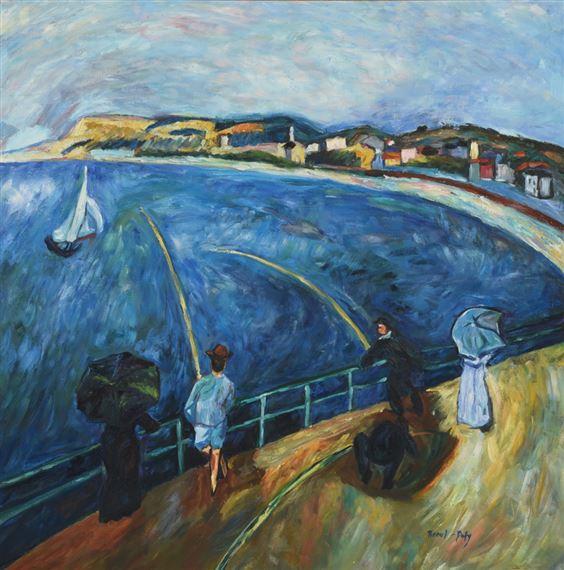 Raoul Dufy | La Plage de Sainte-Adresse | MutualArt
