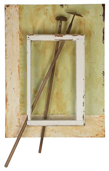 Two Hoes by Willie Little, 2001