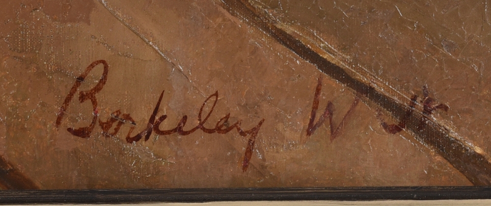 Artwork by Berkeley Williams, Peach Pickin' Time in Georgia, Made of oil on canvas