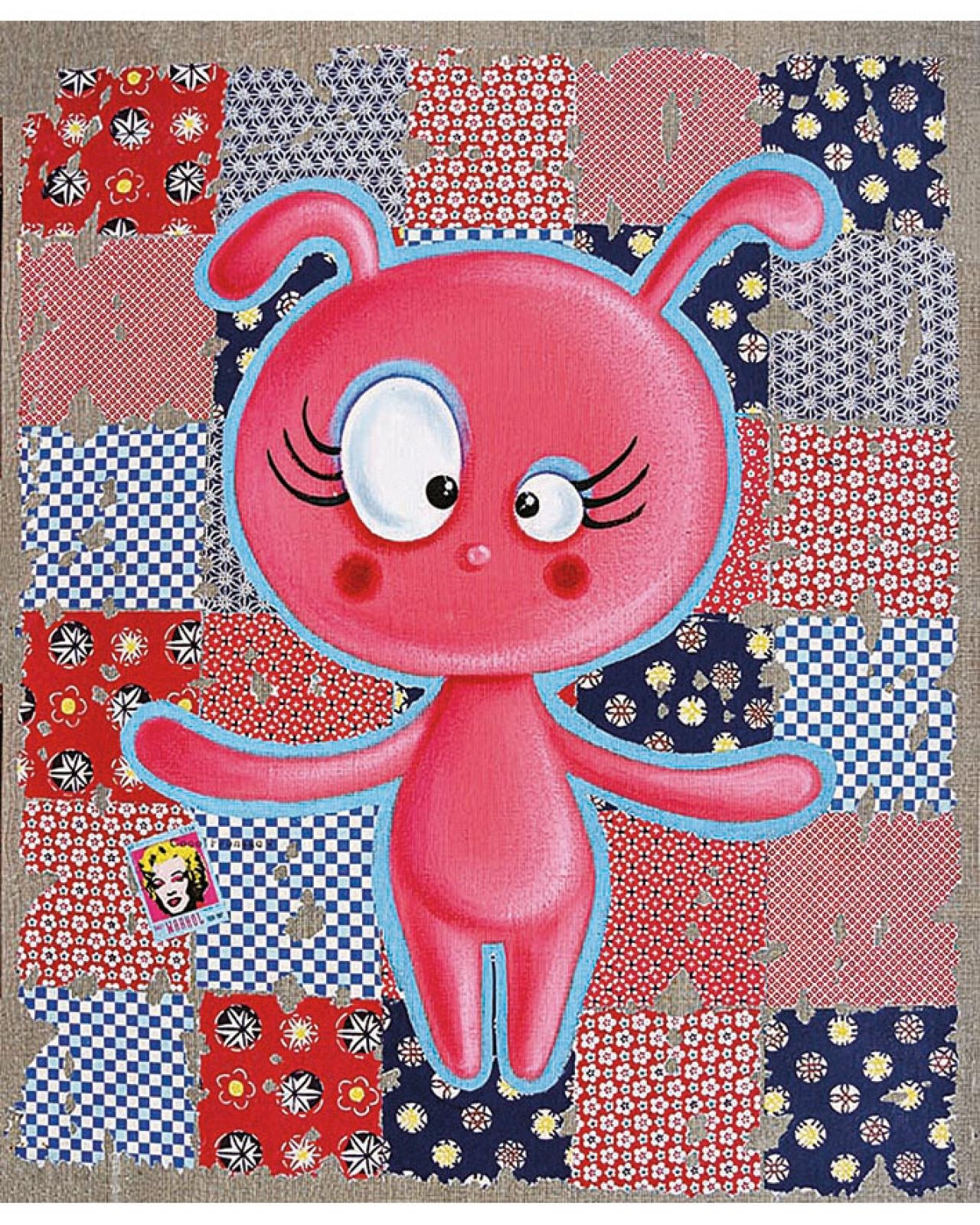 Artwork by Coco Fronsac, Personnage, Made of Acrylic on canvas