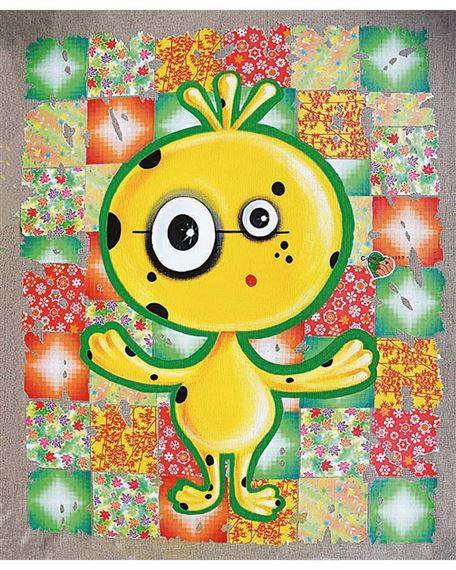 Personnage by Coco Fronsac, circa 1990