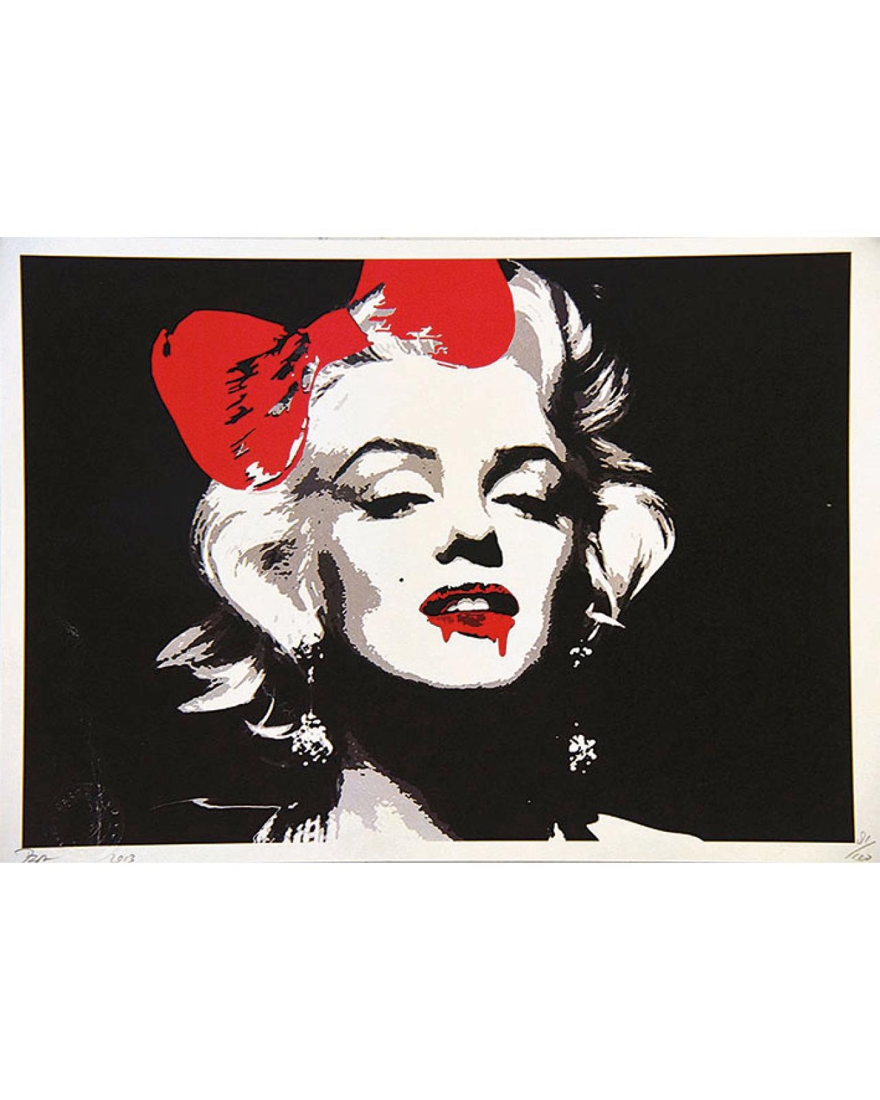 ▷ Marilyn pink LV by Death NYC, 2013, Print