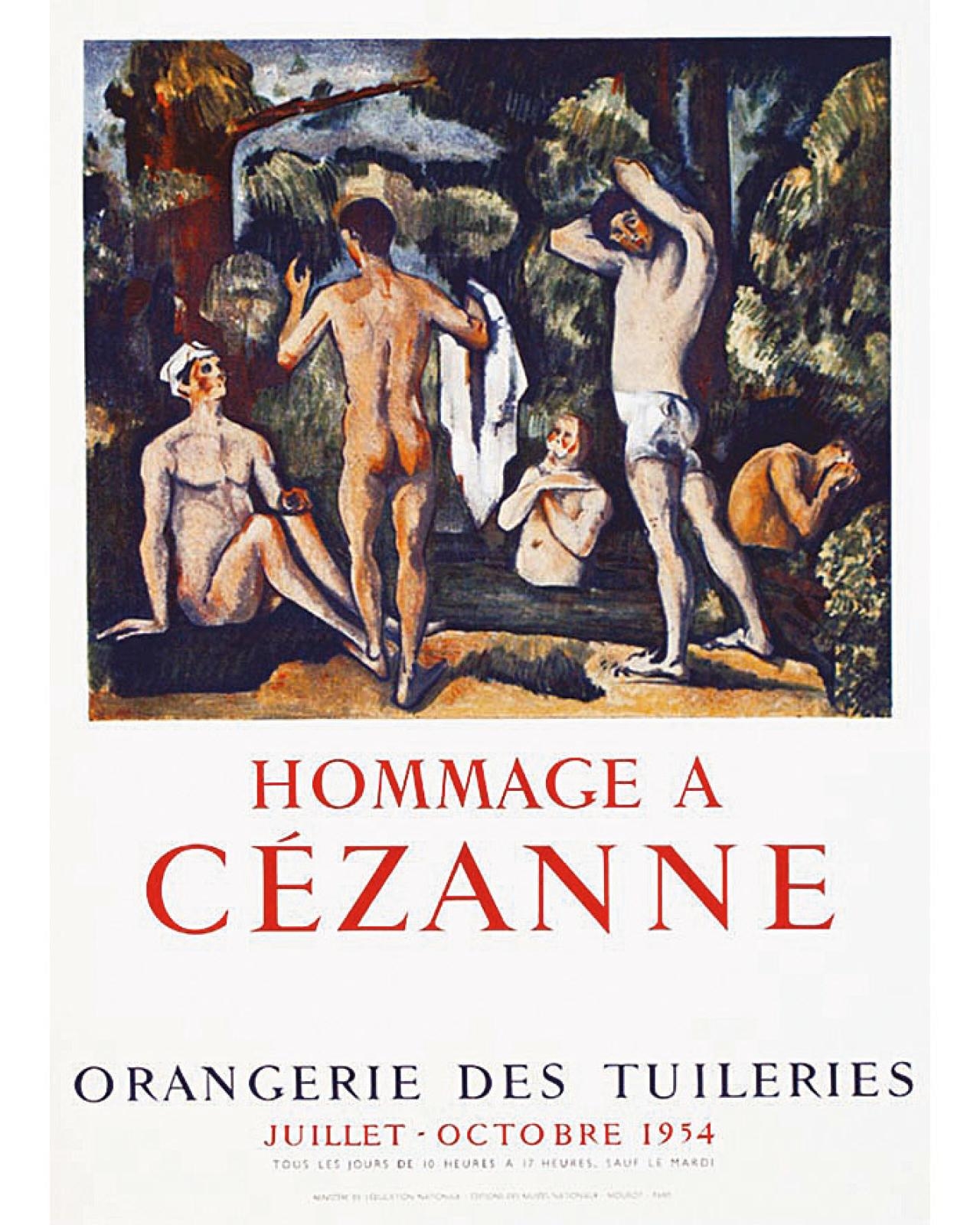 Hommage à Cézanne Orangerie des Tuileries by Paul Cézanne, 1954
