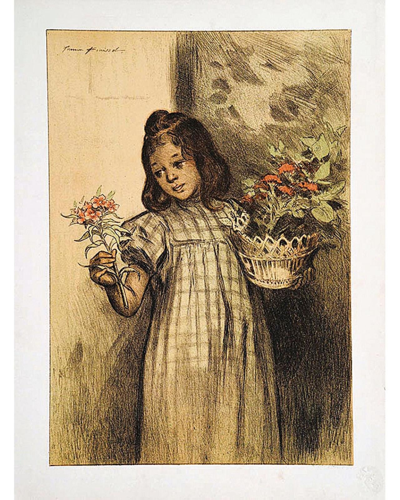 Firmin Étienne Bouisset Petite fille de Firmin Bouisset provenant de