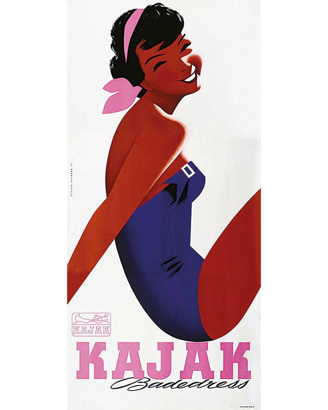 Badedress Kajak by Walter Hofmann, 1957