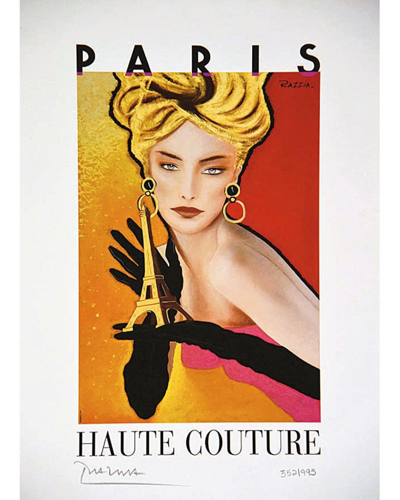 Shop Louis Vuitton Bagatelle 1992 Razzia Original Poster Online