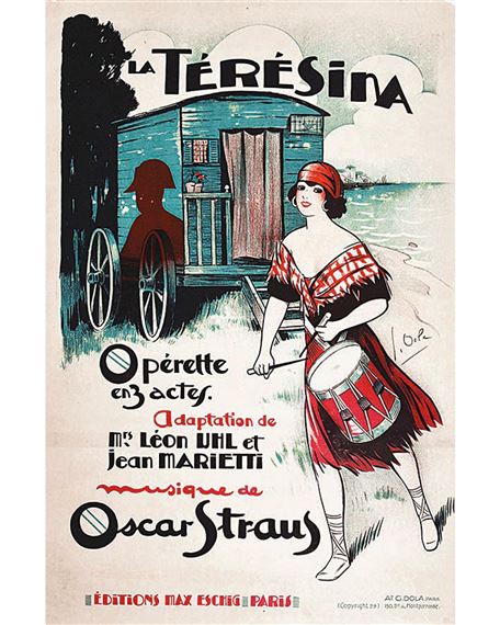 La Térésina music de Oscar Straus by Georges Dola, circa 1900