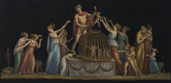 Hermes distributing putti Picture