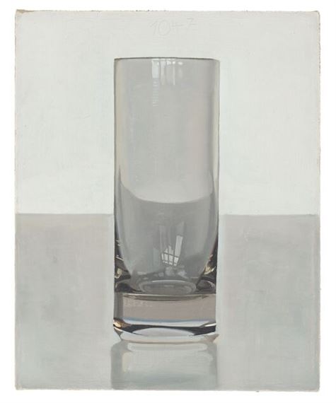 Two works: “Tag um Tag ist guter Tag“. by Peter Dreher, 1995