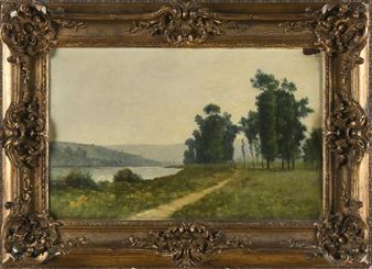Paysage de rivière - Johannes Son